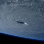 Hurricane Waves - Hurricane as seen from space