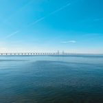 Ocean Connection - bridge near calm ocean