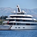 Anchoring Yacht - white cruise ship on sea during daytime