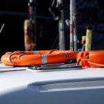 Yachting Gear - two orange survival rings