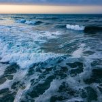 Atlantic Ocean - waves of water